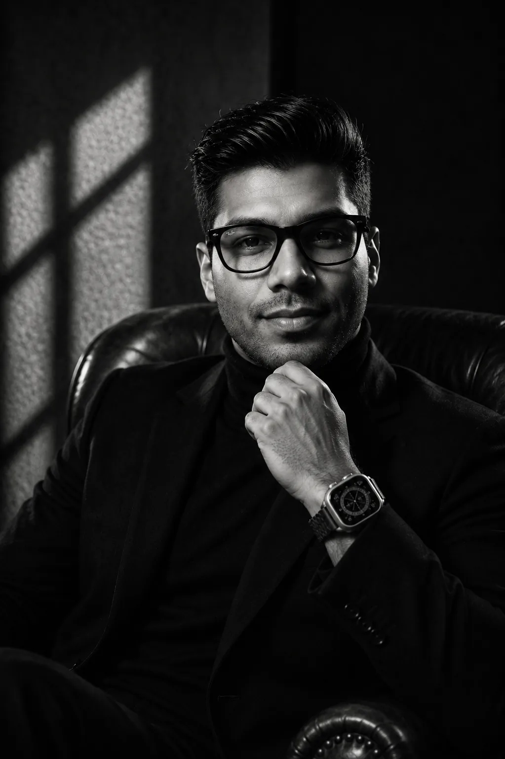 Portrait of Jay Kothari, founder of ASTROVE